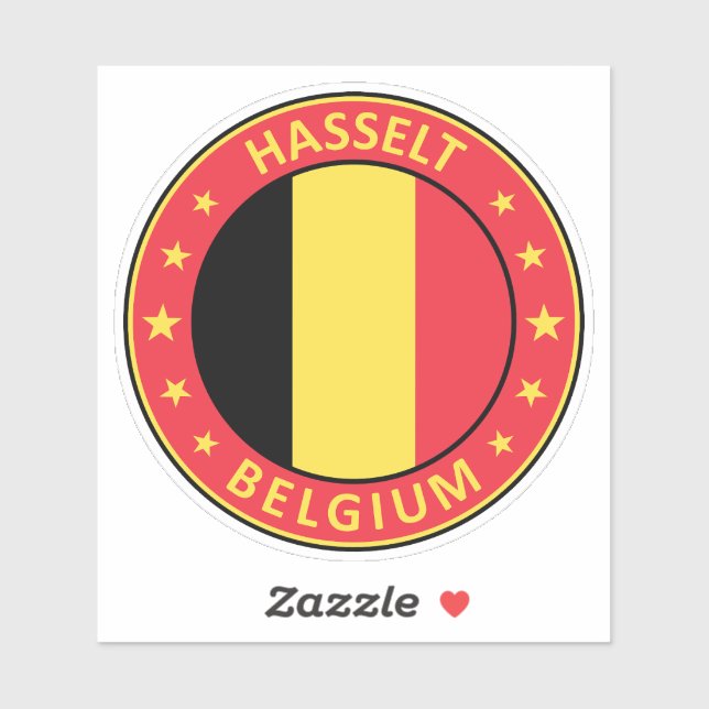 Sticker Hasselt (Feuille)