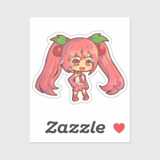 Sticker Hatsune Miku Sakura Ver. Chibi