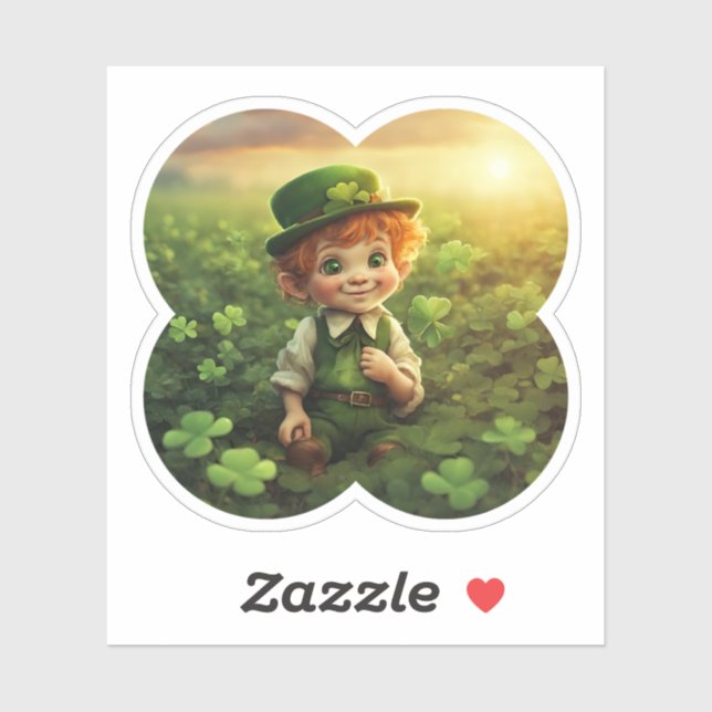 Sticker Haut de la matinée à vous (Feuille)