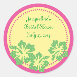 Sticker hawaïen Hibiscus