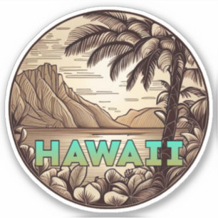 Sticker Hawaii Vinyl