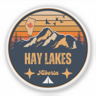 Sticker Hay Lakes, Alberta