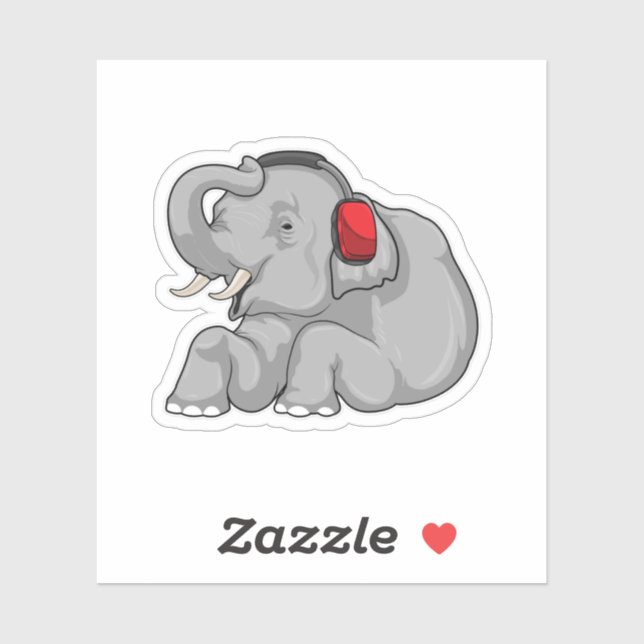 Sticker Headphone (Feuille)