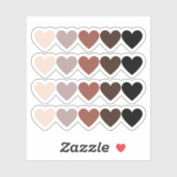 Sticker Heart Shades, Stickers BLM Téléphone