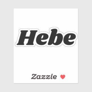 Sticker Hébé