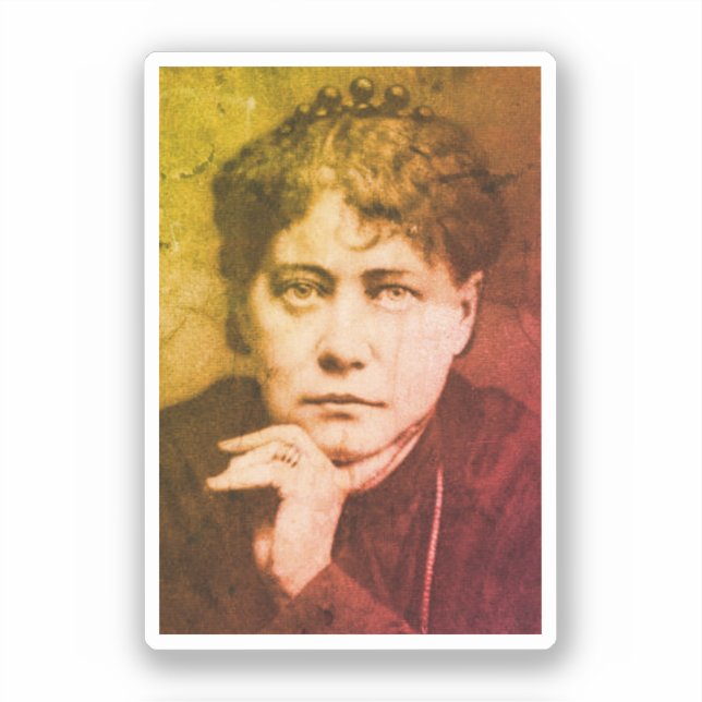Sticker Helena Blavatsky (Recto)