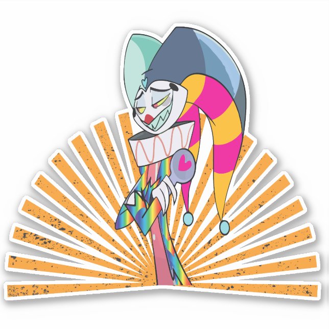 Sticker Helluva Boss Fizzarolli (Devant)