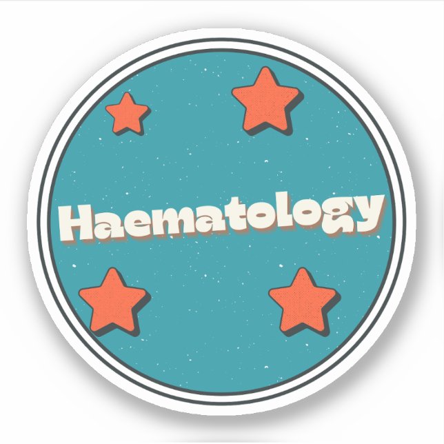 Sticker Hématologie (Devant)