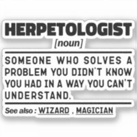 Herpetologue Noun Professeur Cool Sarcastique