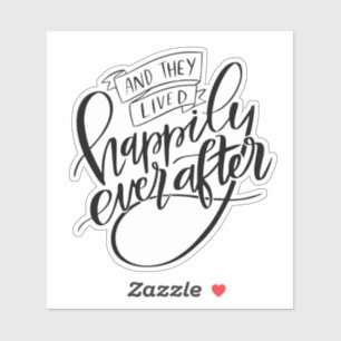 Sticker Heureux toujours après