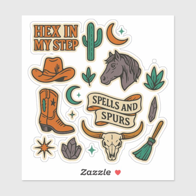 Sticker Hex dans ma feuille d'autocollants pas (Feuille)