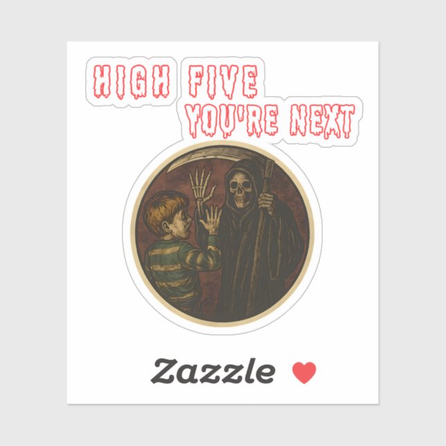 Sticker High Five from Death – You're Next  (Feuille)