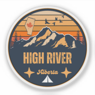 Sticker High River (Alberta)