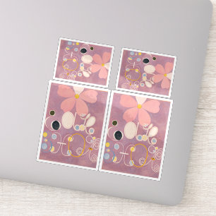 Sticker Hilma Af Klint, Le Dix Plus Grand No5, Art Abstrai