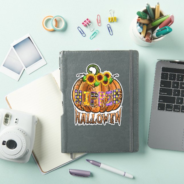 Sticker Hippie Halloween (Couverture iPad)