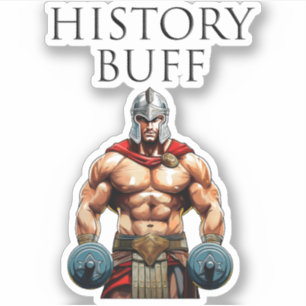 Sticker Histoire Buff Roman Centurion