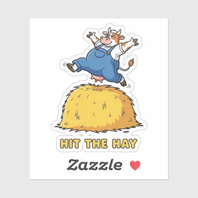 Sticker Hit the Hay (Feuille)