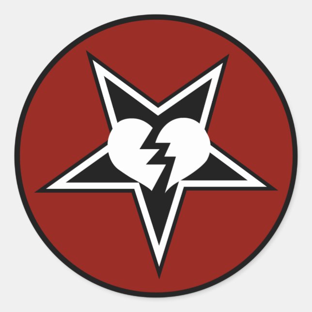 Sticker HMG (6, rouge) (Devant)