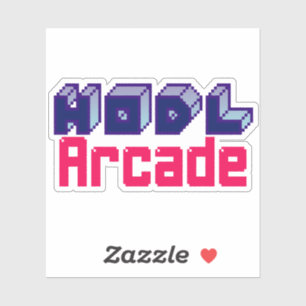 Sticker HODL Arcade