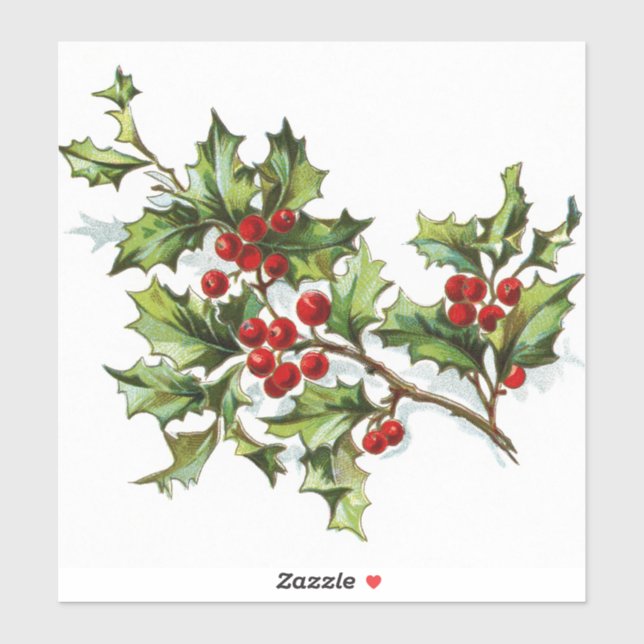 Sticker HollyBerries 002 (Feuille)