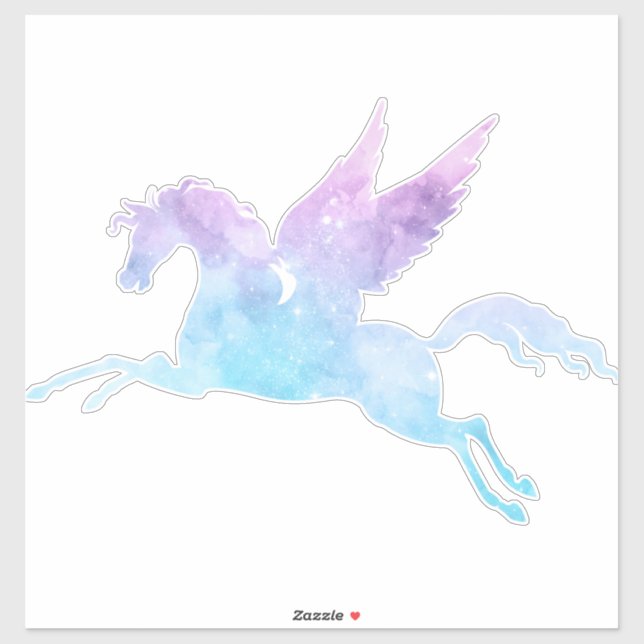 Sticker Holographie céleste Pegasus XL Vinyl (Feuille)