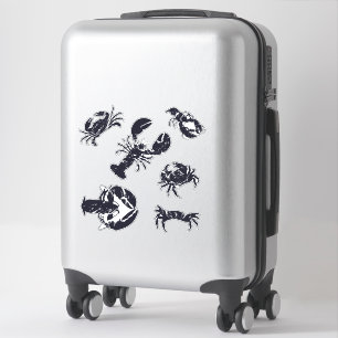 Sticker Homard de crabe Fruits de mer