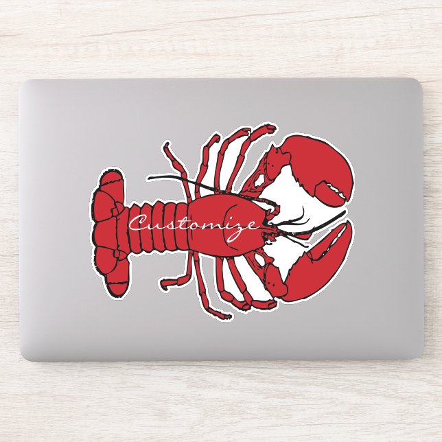Sticker Homard de Red Maine Thunder_Cove (Ordinateur)