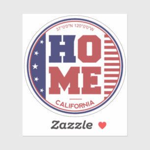 Sticker Home California