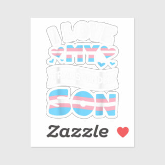 Sticker Hommes gais poilus 'LOVE' Cadeau Masculin pour Our