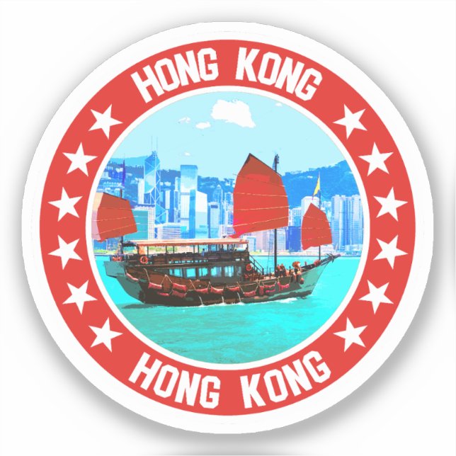 Sticker Hong Kong (Recto)