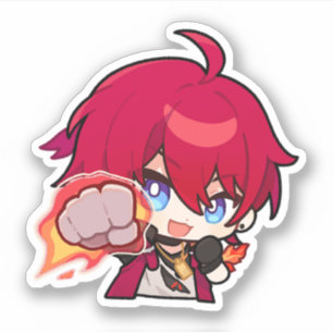 Sticker Honkai Star Rail Chibi Luka