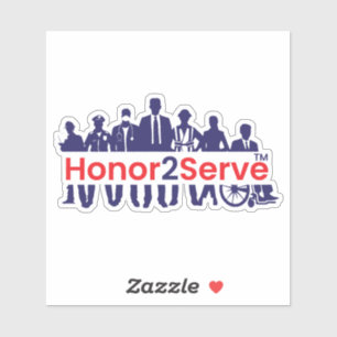 Sticker Honor2Serve
