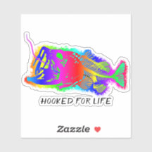 HOOKED FOR LIFE Multi-Color
