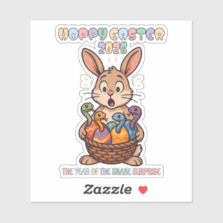 Sticker Hoppy Easter 2025 : The Year of the Snake Surprise