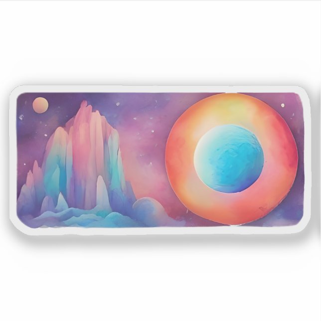 Sticker Horizons célestes (Devant)