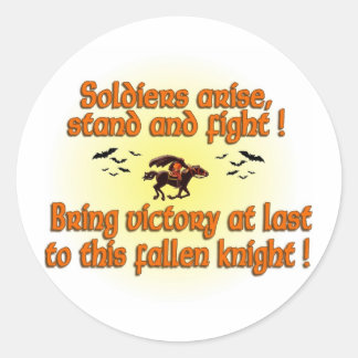 Sticker Horseman sans tête