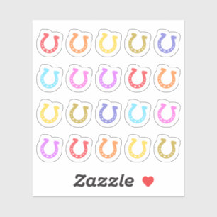 Sticker Horseshoe Horse Show Equestrianisme Rendez-vous vé
