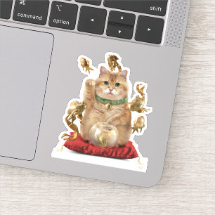 Sticker Hosico Maneki-neko