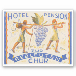 Sticker Hotel Pension Suisse