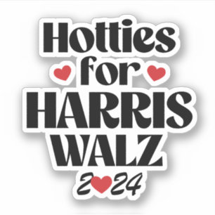 Sticker Hotties for Harris Walz