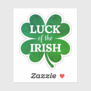 Sticker Housse à quatre feuilles irlandaise
