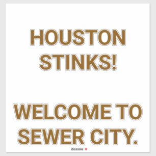 Sticker Houston pue