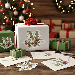 Sticker Houx et baies personnalisés