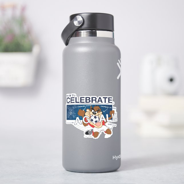 Sticker How to Celebrate a Goal With TAZ™ (HydroFlask)