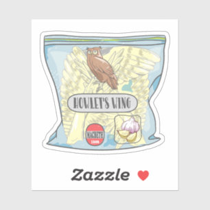 Sticker HOWLETS WING Macbeth sorcières sort.