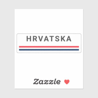 Sticker Hrvatska Lines 