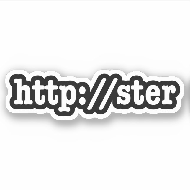 Sticker http://ster / code html (Devant)