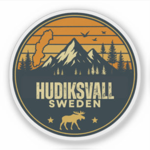 Sticker Hudiksvall, Suède Sverige
