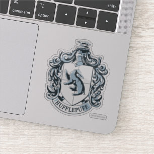 Sticker Hufflepuff Crest Blue