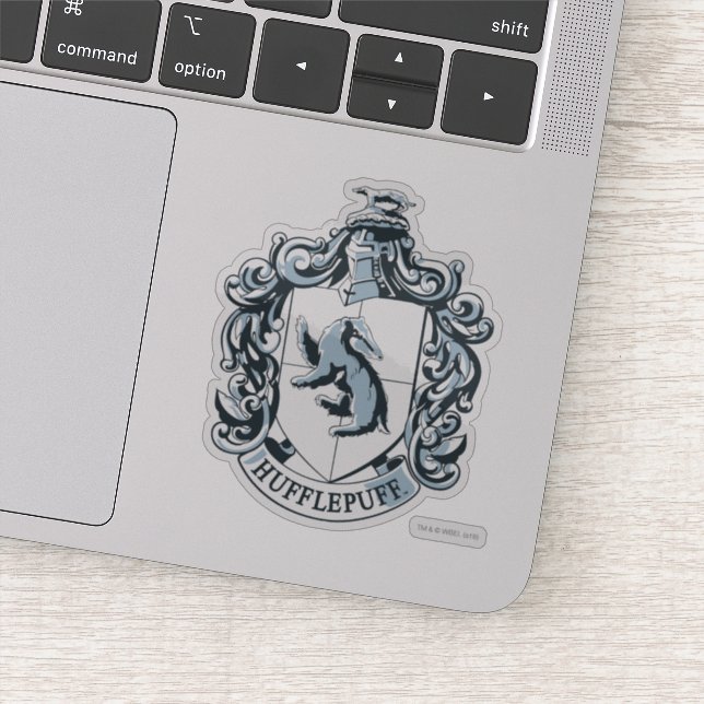 Sticker Hufflepuff Crest Blue (Détail)